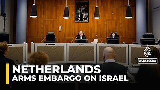 Dutch rights groups appeal in The Hague court to end arms exports to Israel
