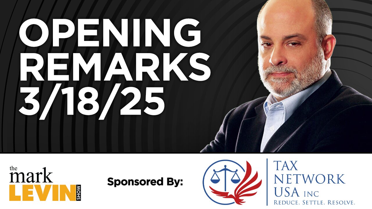 Mark's Opening Remarks - 3/18/25