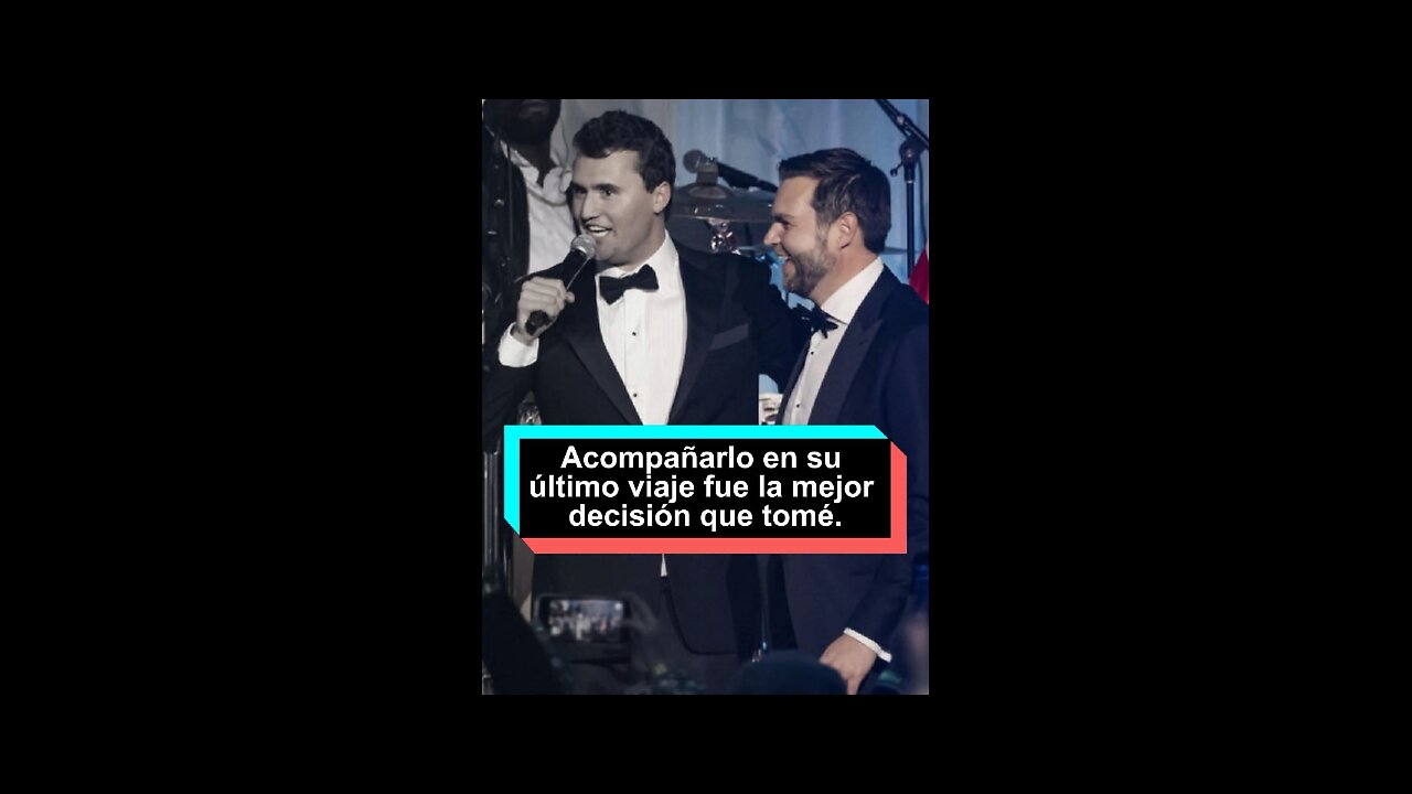 JD Vance sobre charlie kirk