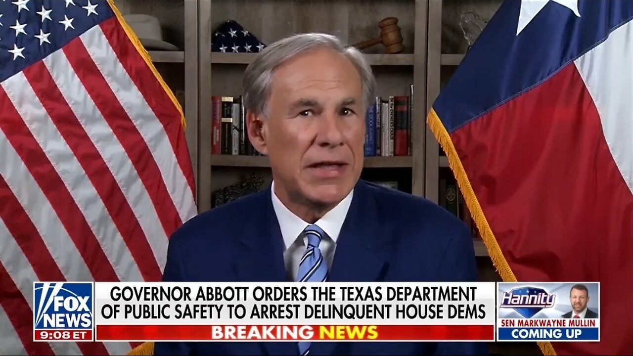 Gov Abbott: Dems Gave Texas The Right To Redraw Lines
