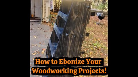 The Secret Woodworking Technique You Were Never Taught... Ebonization!