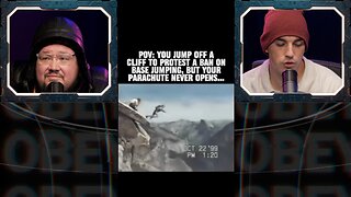 ⚠️Base Jumper fails trying to show the world that BASE JUMPING is SAFE⚠️