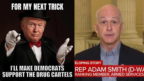 Dem Rep Adam Smith…It's Okay For Narco-Terrorists To Smuggle Drugs Into US Because It's Only Cocaine