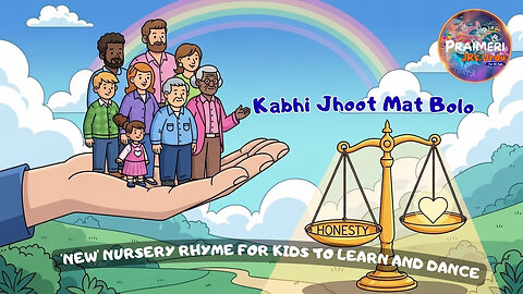 Kabhi Jhoot Mat Bolo | 'NEW' Nursery Rhyme for kids to learn and dance