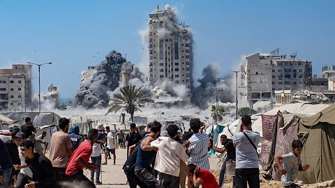 Israel comienza a intensificar agresiones y bombardea torres en Gaza