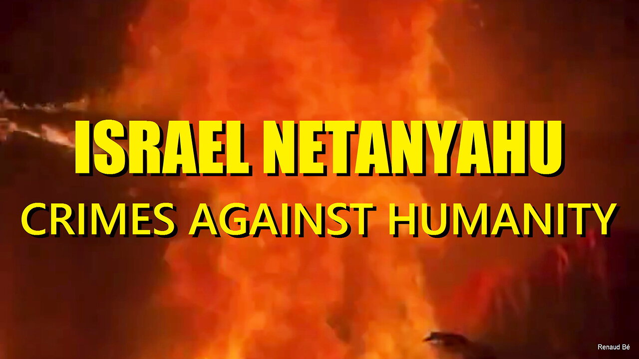 NETANYAHU AND HIS WAR CRIMINAL EVIL THUGS BURNING PALESTINIANS IN THEIR TENTS
