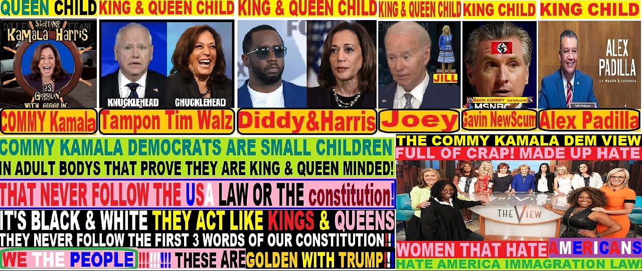 TheViewCOMMYHATE 4 Immigration LAW/order! Arnold Schwarzenegger told them DO it legally AT ALL COST!
