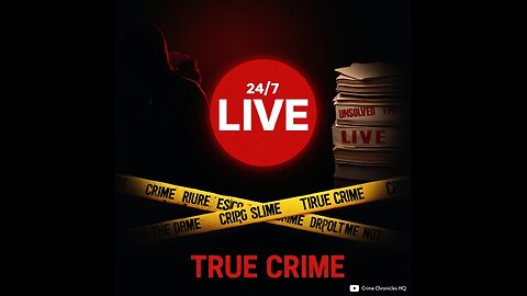 🔴 LIVE 24/7 True Crime Stories & Unsolved Mysteries Podcast