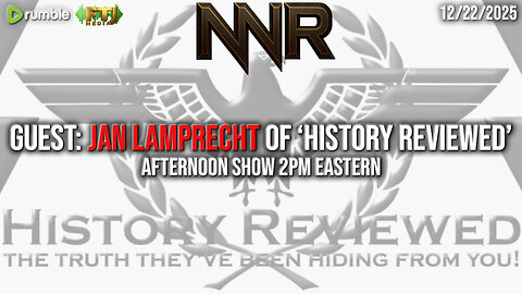 GUEST: JAN LAMPRECHT OF ‘HISTORY REVIEWED’