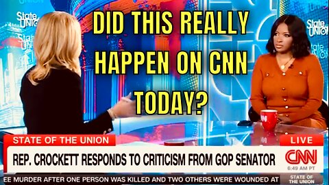 BIZARRO! CNN Calls out Jasmine Crockett for past OFFENSIVE Comments! 😮