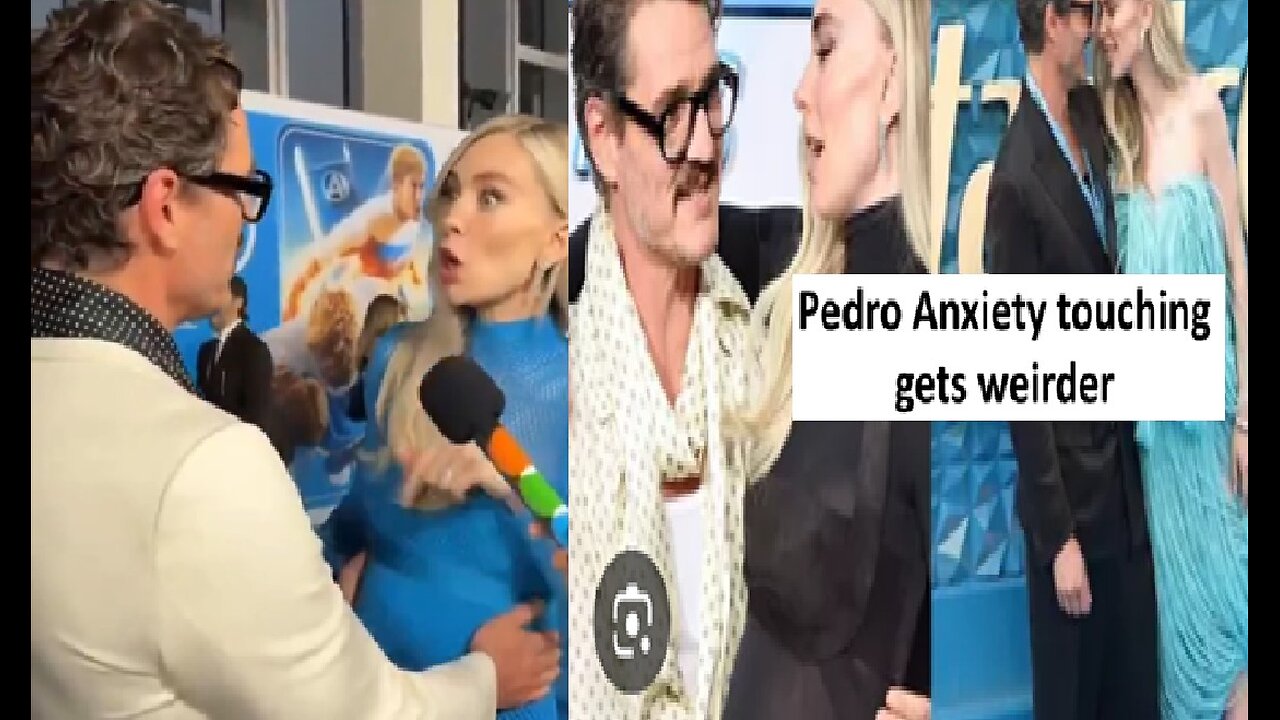 Pedro Pascal social touching getting weirder