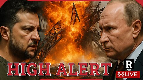 HIGH ALERT! NATO and Ukraine BOMB Russia's Kerch Bridge, Air Raid Sirens blare all over Ukraine 