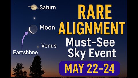 Must See Celestial Sign Saturn, Moon & Venus Align for 3 Magical Mornings #astrology #cosmicenergy