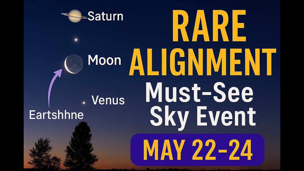 Must See Celestial Sign Saturn, Moon & Venus Align for 3 Magical Mornings #astrology #cosmicenergy