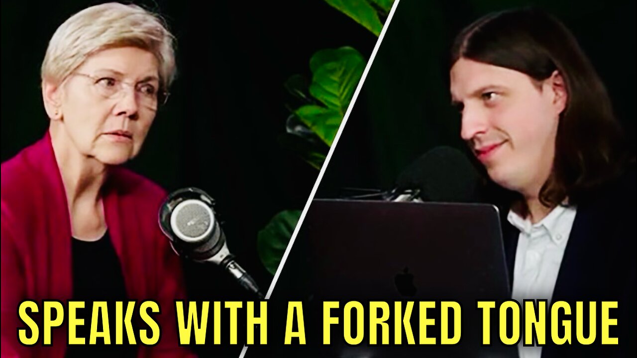 Even Elizabeth Warren couldn’t keep the LIE going in this interview…