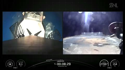 Falcon 9’s first stage has landed on the A Shortfall of Gravitas droneship