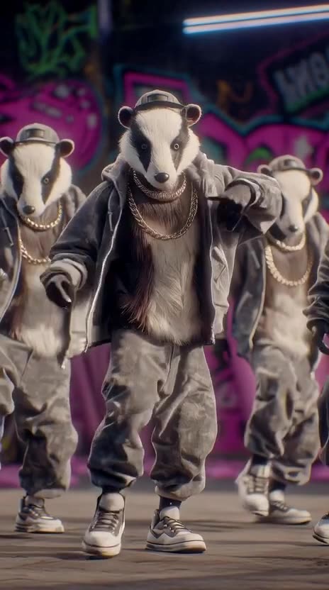 The video is made with AI, it may be artificial.