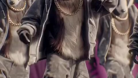 The video is made with AI, it may be artificial.