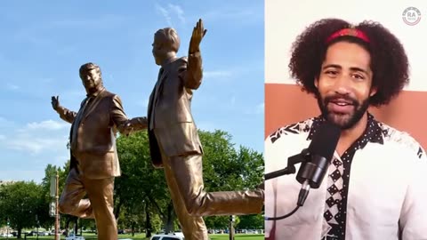 D.C. SURPRISES Trump With GIANT STATUE On The National Mall