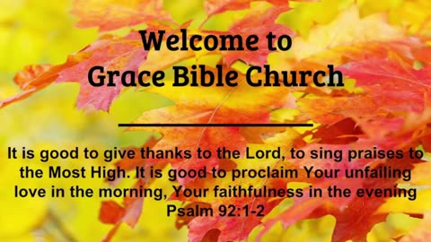 Grace Bible Church Rutherfordton - 12/28/2025 - Livestream