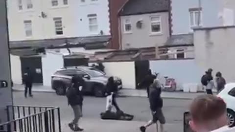 Dublin Leftist held a protest in Patrick’s Park and the Irish young fella brigade caught