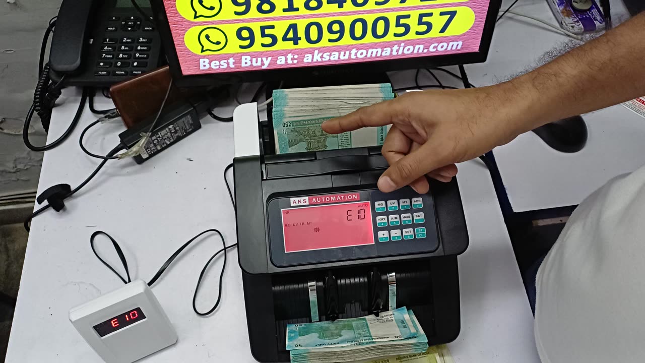 💼 Best Note Counting Machine Dealers & Suppliers for Banjara Market, Gurugram (From Delhi)