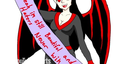 Oc speedpaint vampire with sarcasm