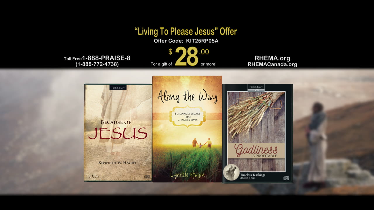 “Living To Please Jesus” Offer
