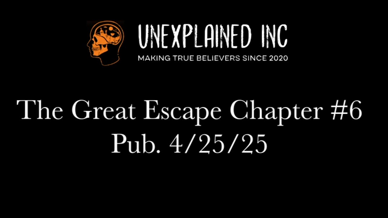 The Great Escape: Chapter Six...Walking The Good Red Road