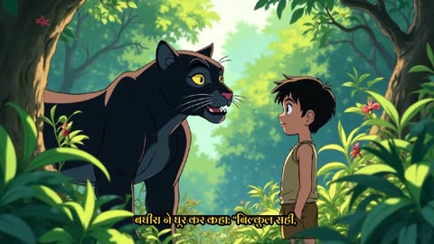 "Jungle ka Dhuaan | Mowgli, Bagheera aur Baloo ki Dosti aur Himmat Bhari Seekh | Kids Moral Story"