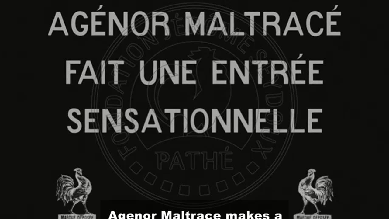 LES FANTAISIES D'AGÉNOR MALTRACÉ (Pathé-1911) Dir by ÉMILE COHL. NEW English subtitles.