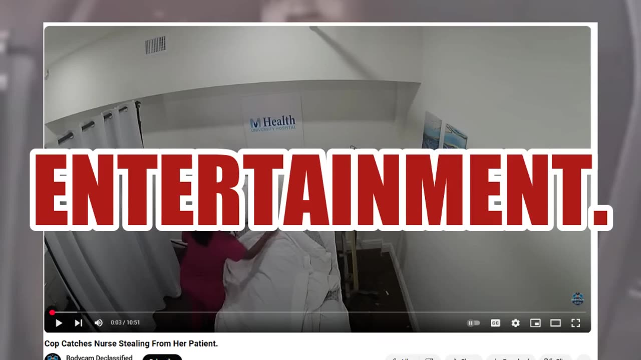Fact Check: Video Of Nurse Arrested For Stealing Rolex From Dying Patient Is A Staged Skit