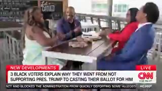 CNN Tried to Get Trump Regret From Black Voters, Got a Full-Throated Endorsement Instead