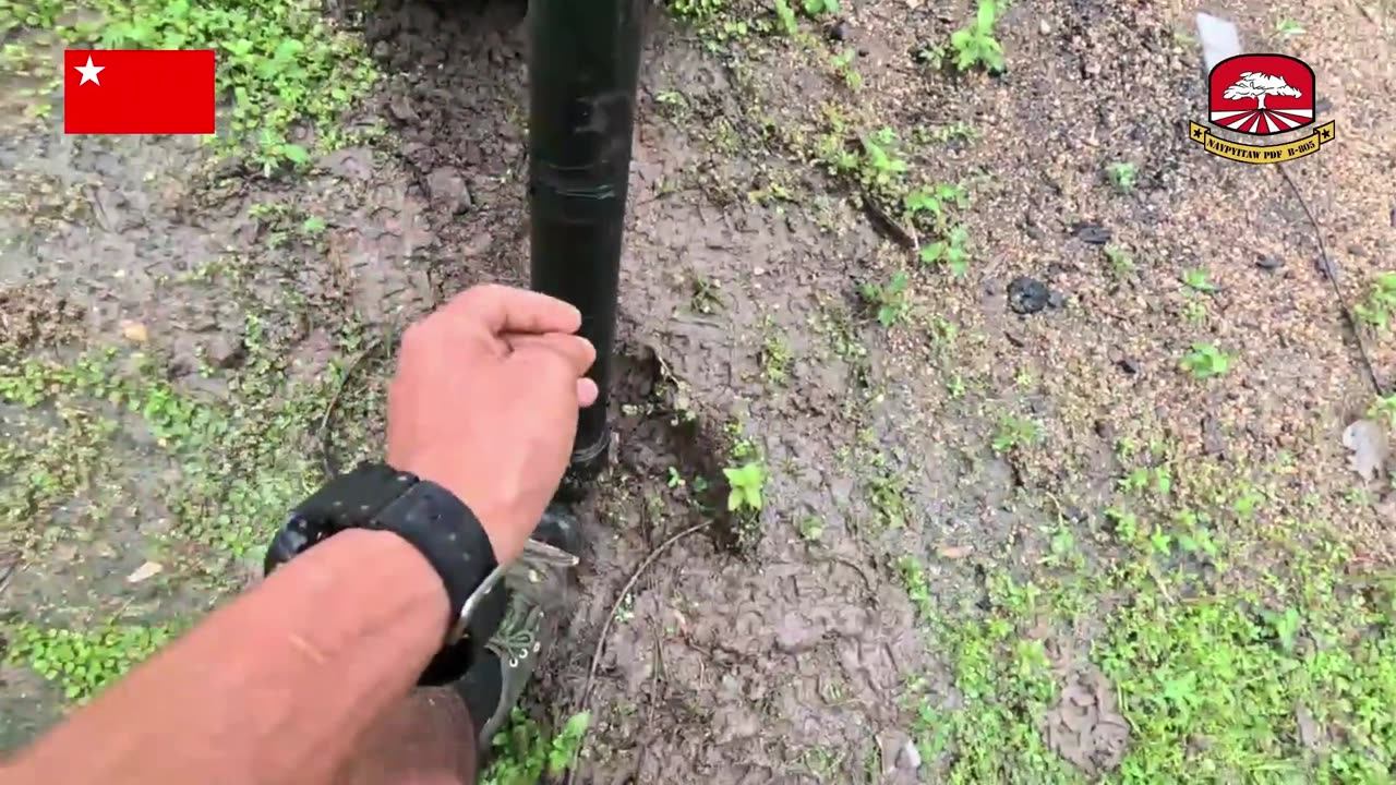 💥🔥 Myanmar War | PDF B-805 Mortar Attack on Junta Near Kayinchaung | RCF
