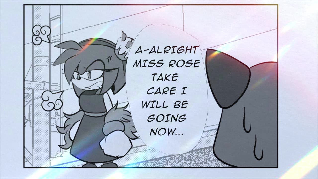 sonamy comic : Amy birdthday 's gift