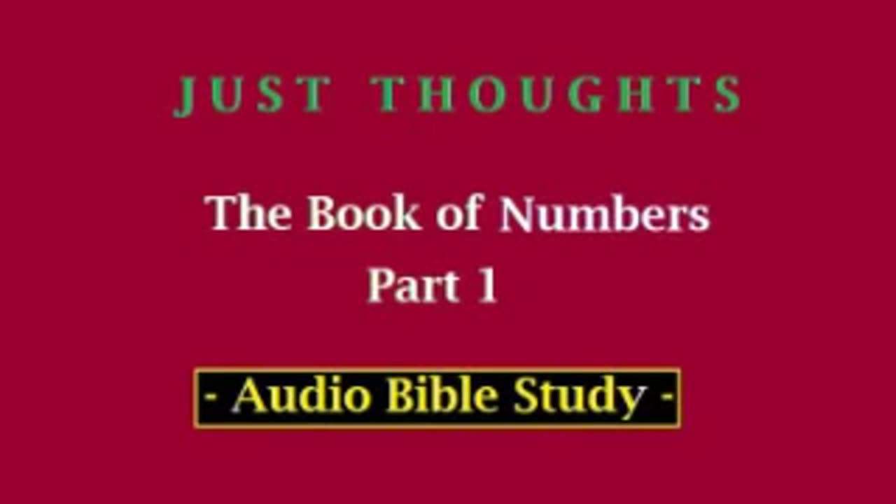 Just Thoughts - The Book of Numbers Part 1 (2013) Retro