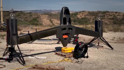 ⚠️🔥⚠️ Behold The OMEN, a new & improved surveillance Drone - The name is creapy