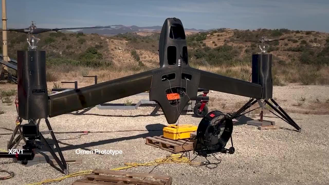 ⚠️🔥⚠️ Behold The OMEN, a new & improved surveillance Drone - The name is creapy