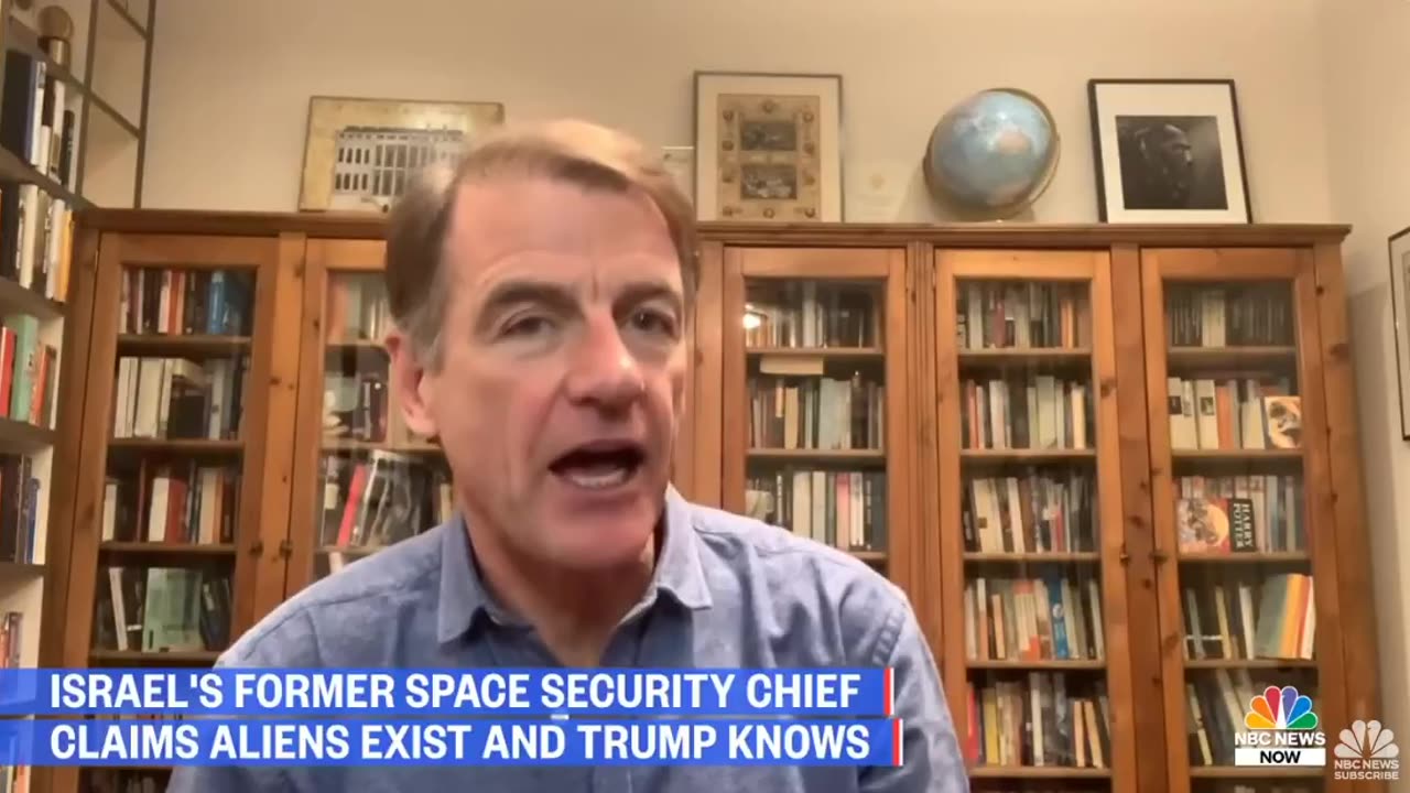 Israel’s Former Space Chief Says Aliens Exist and Trump Knew