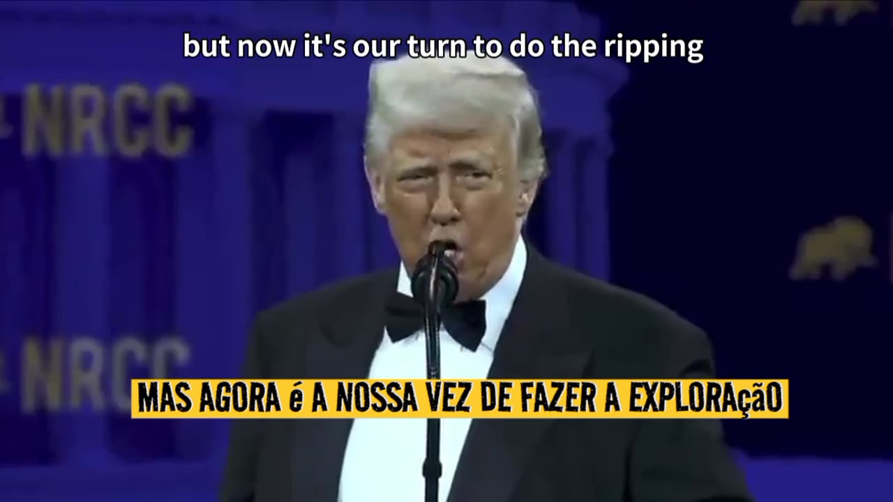 Trump diz que a China "nos enganou a torto e a direito. Mas agora é a nossa vez de fazer o mesmo... Eles estão pagando 104% das tarifas":