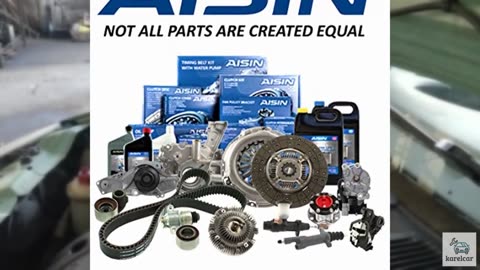 AISIN TKH-002 Engine Timing Belt Kit with Water Pump - Compatible with Select A