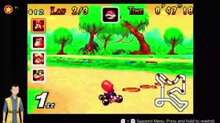 Mario Kart Super Circuit (GBA-SOs) day 9