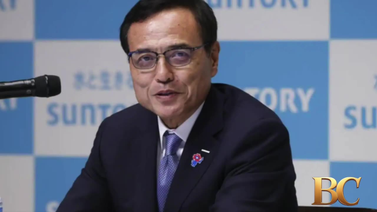 CEO of Japanese drinks giant Suntory resigns following drug probe