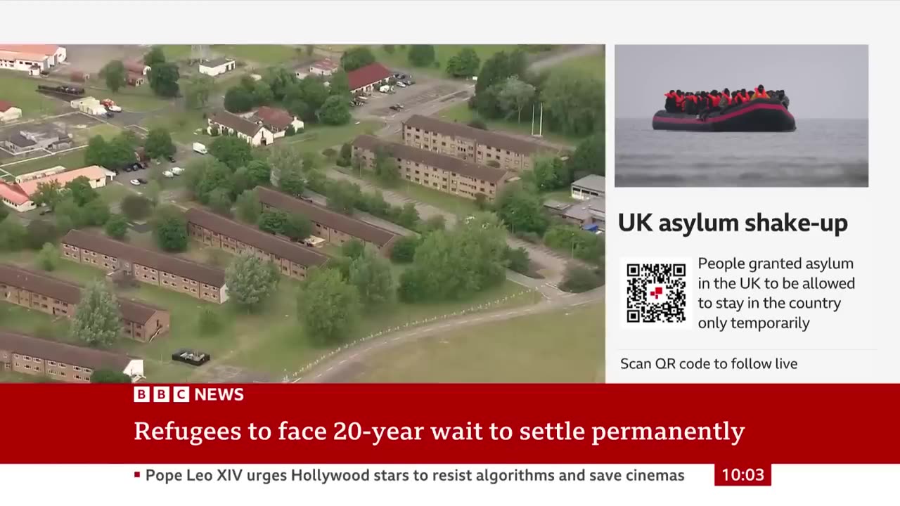 Refugees to face 20-year wait to settle permanently in UK under asylum reforms