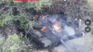 💥🚜 Ukraine Russia War | Russian Forces Destroy Ukrainian T-64BV Tank at V. Novosylka | RCF