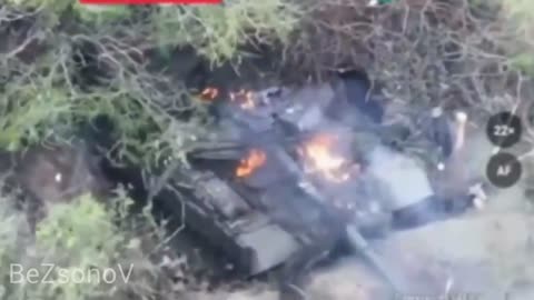 💥🚜 Ukraine Russia War | Russian Forces Destroy Ukrainian T-64BV Tank at V. Novosylka | RCF