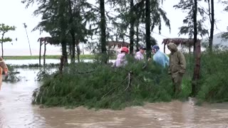Typhoon Kajiki leaves widespread damage in north central Vietnam