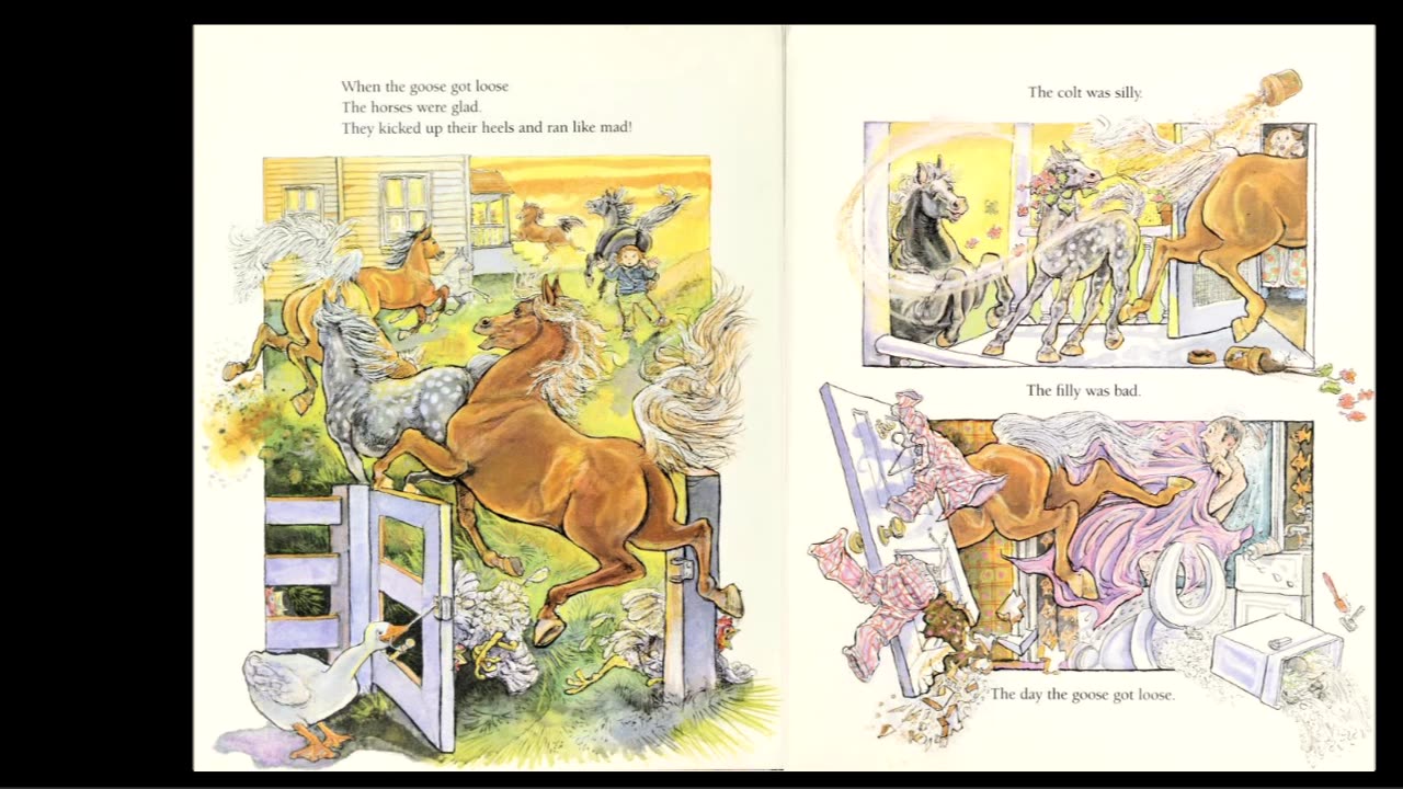 The Day the Goose Got Loose (written by Reeve Lindbergh)