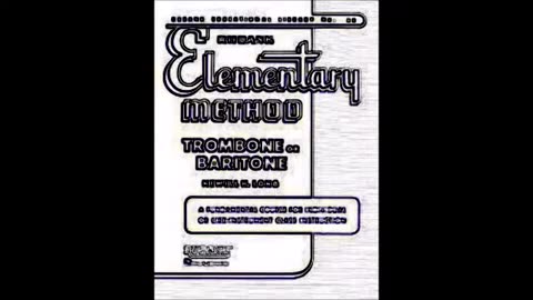 Trombone Method Rubank Elementary Lesson 7 Numbers 1-3