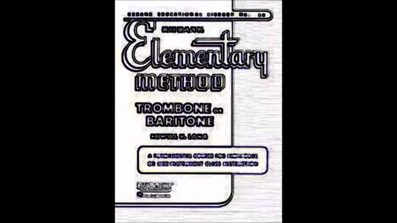 Trombone Method Rubank Elementary Lesson 7 Numbers 1-3